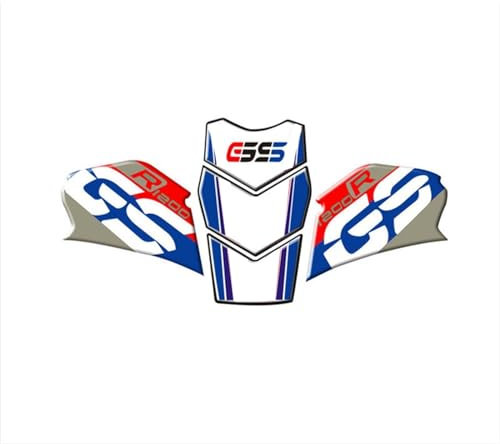 WARFEL Accessori Antiscivolo Serbatoio Tampone Adesivo Pad di Protezione 2014 2015 2016 2017 2019 per B&M&W R1200GS Adventure R 1200 GS Accessori Moto