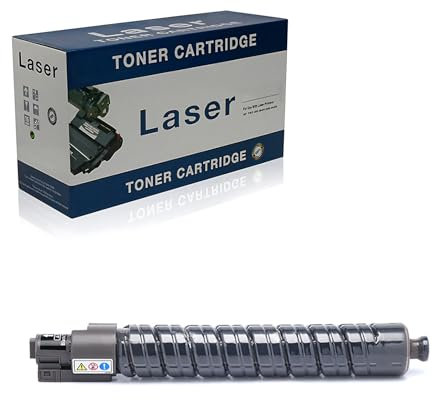 Ineecink Kompatible Tonerkartusche Als Ersatz Für Ricoh MPC4502 841755 841758 841757 841756 Zur Verwendung Mit Ricoh Aficio MP C4502 C4502AD C5502 C5502AD Drucker,Schwarz