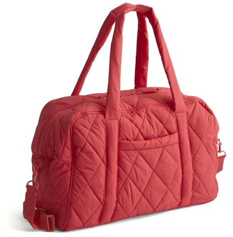 Vera Bradley Damen Featherweight Miramar Weekender Reisetasche, Cayenne