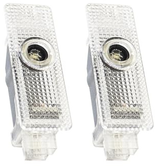 2026 ERSDGG 2 Pcs Car Door Light Welcome Light 4K Glass Lens Ghost Shadow Lamp Puddle Lights Compatible with M 1/2/3/4/5/6/7/X1/X2/X3/X4/X5/X6/X7/Z/GT
