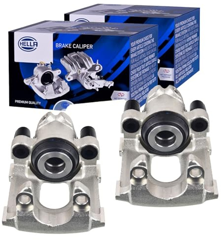 2x Hella Bremssattel Hinterachse | 8AN 355 785-071 Kompatibel mit 3 (E46),3 Cabriolet (E46),3 Coupe (E46),3 Touring (E46),X3 (E83)