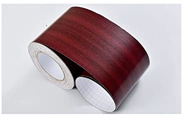Self Adhesive Heizleiste Wood Style Skirting Linie Haushaltswasserdichte Vinyl-dekorative Tapete Dekor Sticker Boden Abziehbilder