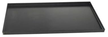 GIMETAL Teglia lamiera Blu 40x60x2 Bordo Dritto TLN406020BD