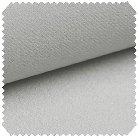 novely® ARTENA - Samtiger Velours-Möbelstoff - Anschmiegsamer Polsterstoff - Robuster Bezugsstoff - Pflegeleichte Meterware 1lfm | Farbe: 13 Weiß Hellgrau