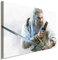 AK ART The Witcher III Leinwandbild Kunstdruck Wandbild Wanddeko Mehrfarbig XXL (40 x 30 cm)