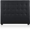 INTENSE DECO Tête de lit capitonnée Premium Tissu 140cm Noir