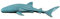 MichaelNoll Hai Haifisch Fisch Dekofigur Statue Skulptur Polyresin Modern - Maritime Deko für Wohnung in Holz-Optik - Dekoration für Wohnzimmer, Schlafzimmer oder Badezimmer - 50,5x20,5x10 cm