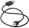 Cable de carga magnético USB para linterna LED Fenix E18R y E30R