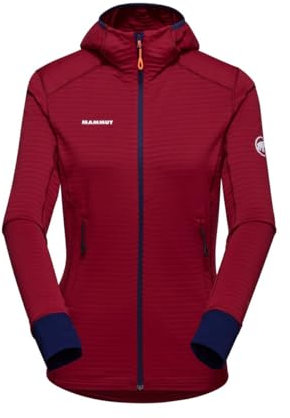 Mammut Taiss Light ML Hooded Jacket Women BLOOD RED-MARINE - S