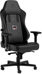 noblechairs Hero Komfortable und Langlebige Gaming Stuhl, Perfekt Optimierte Ergonomie des Stuhls Sorgt für Hohen Sitzkomfort, Belastbarkeit 150 kg, Darth Vader Edition
