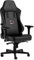 noblechairs Hero Chaise de Gaming Confortable et Durable, L'ergonomie Parfaitement optimisée de la Chaise Assure Un Grand Confort d'assise, Capacité de Charge 150 kg, Darth Vader Edition
