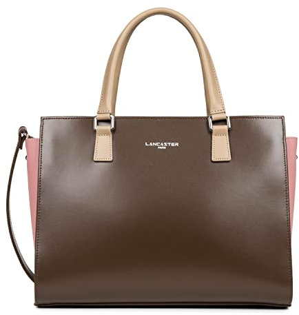 Lancaster Smooth, Sac unisexe pour adulte, Marron - Rose Antic - Nude, Taille unique