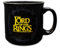 The Lord Of The Rings Gondor Tasse aus Keramik, Camper, für Espresso, Kakao, Tee, Fassungsvermögen: 590 ml, Schwarz