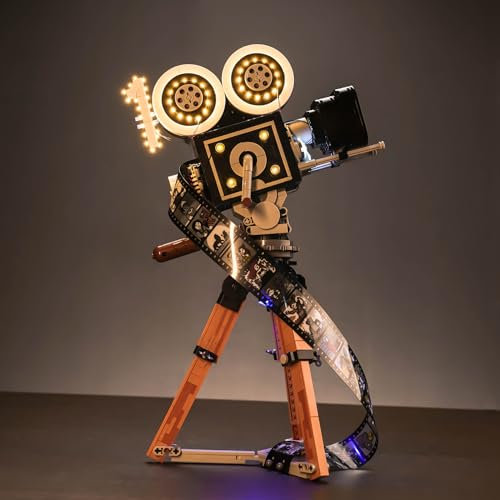 Light Kit for Lego Walt Disney Tribute Camera 43230 - Lighting Set With Actions Control - Not Including Models