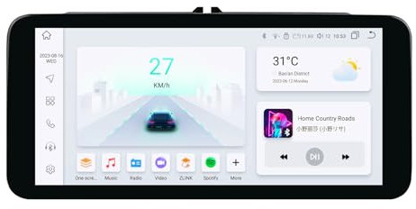 10.33 Zoll Auto Stereo Radio für VW Golf 5/6 T5 Touran Polo Sharan Passat Tiguan Sitz mit Wireless Carplay/Android Auto WiFi Bluetooth 5.0 RDS SWC DSP Europa Karte (6GB+64GB)