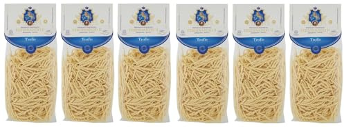 6er-Pack Pastificio Ferdinando II Trofie Pasta di Gragnano I.G.P.,Nudeln aus Hartweizengrieß 500g
