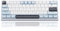 SOLAKAKA Teclado mecánico inalámbrico con retroiluminación RGB, 60% compacto, triple conexión Bluetooth/Wired/2.4GHz, programable, interruptor rojo