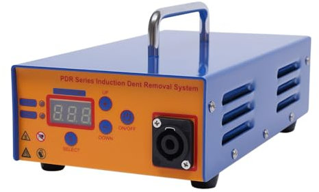 Donened Outil de débosselage 1,38 kW - Kit de réparation de bosses de voiture - Chauffage à induction à induction - Hot Box - Kit d'outils pour la réparation de bosses sans peinture - PDR