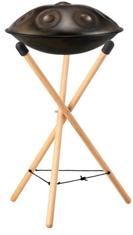 Stahltrommel-Handpan-Ständer | Zungentrommelhalterung aus Stahl, Snare-Halterung - solide Stativstruktur, tragbare Snare-Halterung