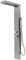 Pannello Doccia Idromassaggio in Acciaio Inox -Colonna Doccia Idromassaggio con Miscelatore, Pannello Doccia Acciaio Inox 3 Funzioni, 15 * 47 * 130 cm (acciaio inossidabile)