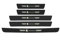 QDATYLFT 5 Pièces Voiture Plaques Seuil Porte, pour Peugeot 107 207 407 408 206 306 307 308 406 806 3008 4008 Protection Seuil Porte de Voiture Accessoires intérieurs Voitures