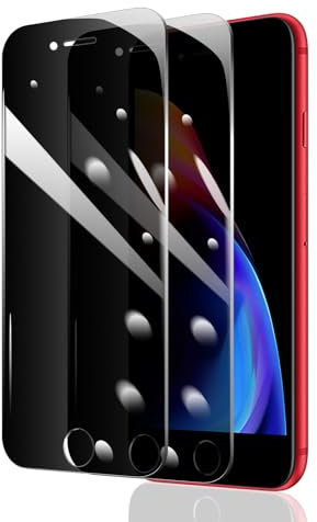 2 Stück Sichtschutz Schutzfolie für iPhone 7 Plus/8 Plus, Anti-Spy Panzer Schutz Glas, Anti-Spionage Panzerfolie, Display Sichtschutzfolie aus gehärtetem Glas, Privacy Schutzglas, Anti- Kratzer