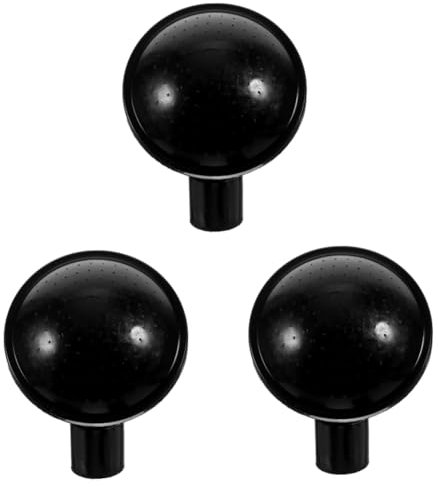 BESPORTBLE 3pcs Water Head Bottle Caps Sprinkling Bottles Rhododendron Misters Spray Bottle Handheld Pump Sprayer Bottle Sprinkler Nozzle Peony Washer Plastic Black