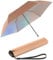 Knirps Taschenschirm US.050 Ultra Light Slim Manual mit UV- und Hitzeschutz mit irisierender Beschichtung - peach