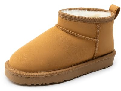 DREAM PAIRS Mädchen Schneestiefel Kinder Winterstiefel | Wasserfest Warme stiefeletten Classic Snow Boots FuzzyClassic Winterschuhe
