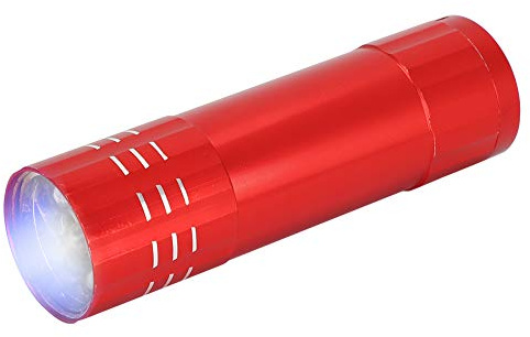 Haofy Wachtelei-Kerzenleuchte, Kaltlicht-Ei-Testlampe, Überwachung der Embryonenentwicklung, Ideal für Klassenzimmer und Bruteier (Rot)