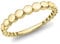 CARISSIMA Damen-Ring Small Heart Band - Size P 375 Gelbgold Gr. 56 (17.8) - 1.48.8570