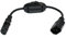 DRRI PDU UPS Stromkabel 100-250V, IEC 320 C14 zu C13 mit EIN/Aus Schalter 1ft/30CM für Computer Server, Monitor