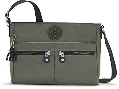 Kipling New Angie Crossbody Bag, Green Moss