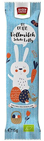 Rosengarten Vollmilch-Lolly Hase, 15 g