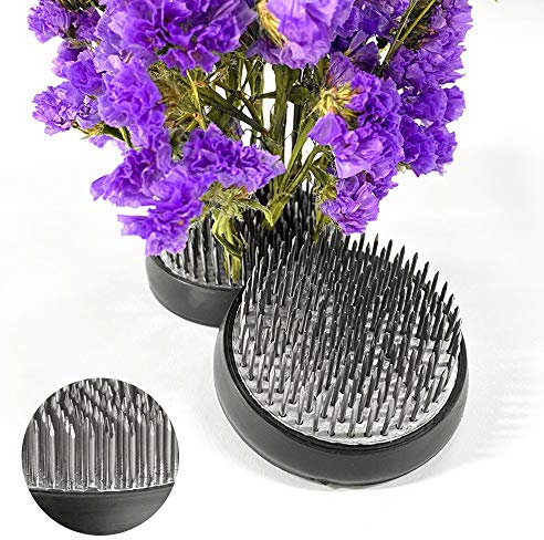 Blumen Frosch Edelstahl Runder Halterung Blumensteckiggel (5cm (2 Stücke))