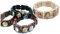 Onsinic 4 Stück Hölzerne Rosenkranz Jesus Armband Elastic Stretch Bangle Bildern Von Religiösen Heiligen Katholische Heilige Götter Göttin Gebet Manifestation Armband