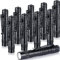 Hortsun 10 Pcs LED Pen Flashlight with Pocket Small Flashlight Bulk Mini Flashlight with Clip for Outdoor Valentines Gift for Men(3.54 Inch,Black)