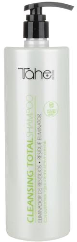Tahe Cleansing Total Champú Eliminador de residuos con Queratina Pura y Concentrado Vitalizante, 1000 ml