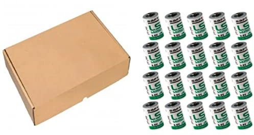 Box/Set de 20 Batteries Lithium LS14250-1/2AA 3,6 V Saft