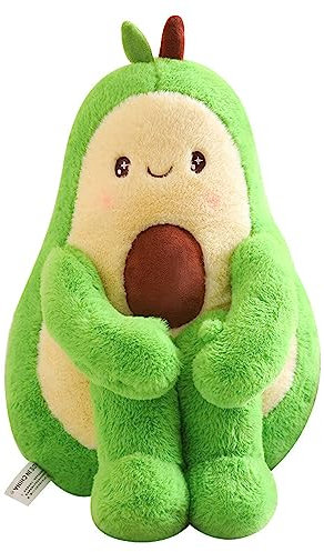 Herfair Avocado-Plüsch-Spielzeug, Avocado Kuscheltier, Avocado Kissen, Avocado Plüschtier, Spielzeug Kissen, für Kinder (50CM)