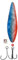 DEGA Lars Hansen Seatrout Inline-Blinker 18g oder 25g Mefo-Blinker Meerforellenblinker Küstenblinker (25g, Blue/Silver/R)
