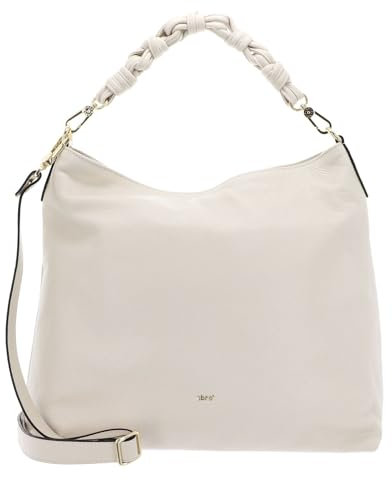 Abro Leather Dalia Hobo Bag Soley L Beige