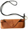 ONEBO Custodia Occhiali, 1 Pezzi Marrone Porta Occhiali, Bottoni Automatici Alla Moda Custodia Occhiali Morbida, per Occhiali Sole, Occhiali Miopia, Occhiali Lettura (Dimensioni: 170 x 60 mm)