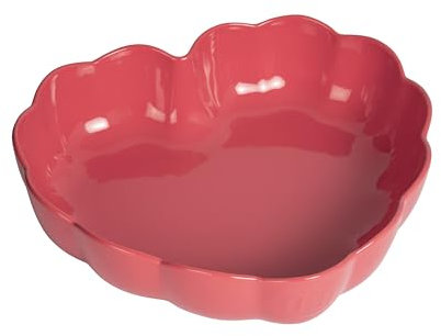 Emile Henry Moule à gâteau cœur, moule cœur, en Céramique, rose