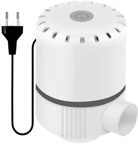 Bomba de Aire Eléctrica 2 en 1 30W/4500Pa - Para Bolsas Vacío Ropa & Colchones Hinchables | 250L/min Portátil con Aspiración 4.0kPa | Camping, Neumáticos y Globos