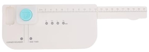 Tab Punch DIY Index Tabs Punch Board für Scrapbooking, Journaling Registerkarten, Multifunktional Scrapbook Tag Making Maschine 30 40 50 60 Mm