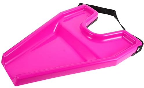 Hemobllo Plateau à Shampoing Portable en Plastique Violet pour Salon de Coiffure, Bac de Rinçage Ergonomique pour Chaise de Lavage, Support Tête Confortable, Lavage Rapide et Pratique,