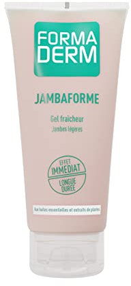 Formaderm - Gel Jambaforme - Soulage les Jambes Fatiguées - Effet Froid Immédiat et Longue Durée - Gel Jambes Lourdes au Menthol, Huiles Essentielles et Extraits de Plantes - Tube de 100ml