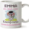 Mugffins Tassen Personalisierten für FITNESSLEHRERIN Frau - Auf Deutsch - Koalifizierte Personalisierte - 11 oz / 330 ml - Individuell Anpassbar Geschenk Mitarbeiter