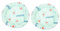 Ipetboom 2sets Essential Pet Bedding Kühlkissen Haustier Bodenpad Hamster Schlafmatte Nicht Tragbar 2pcs*2